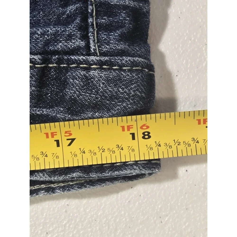 Carbon Jeans Mens  Blue 36x32 Denim Straight Jeans. They Do  Not Measure Tag Sz